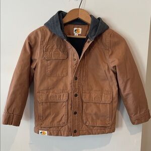 Kids Brown Bass Pro Shops Jacket with Hood